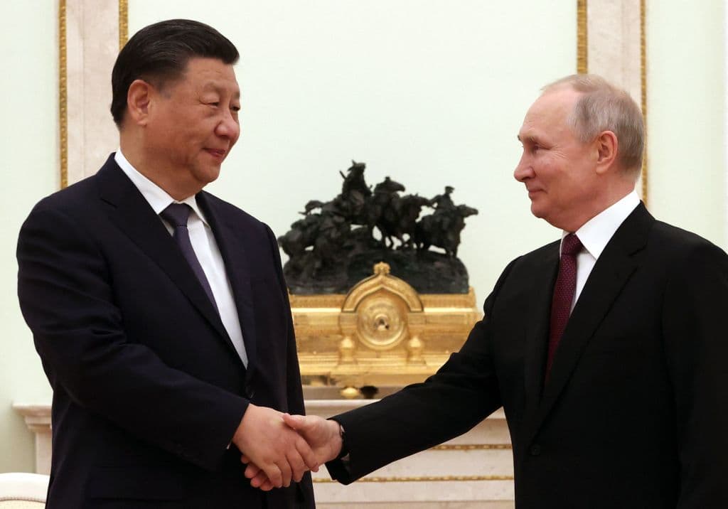 Rusia y China destacan sus "objetivos comunes" durante el encuentro entre Putin y Xi