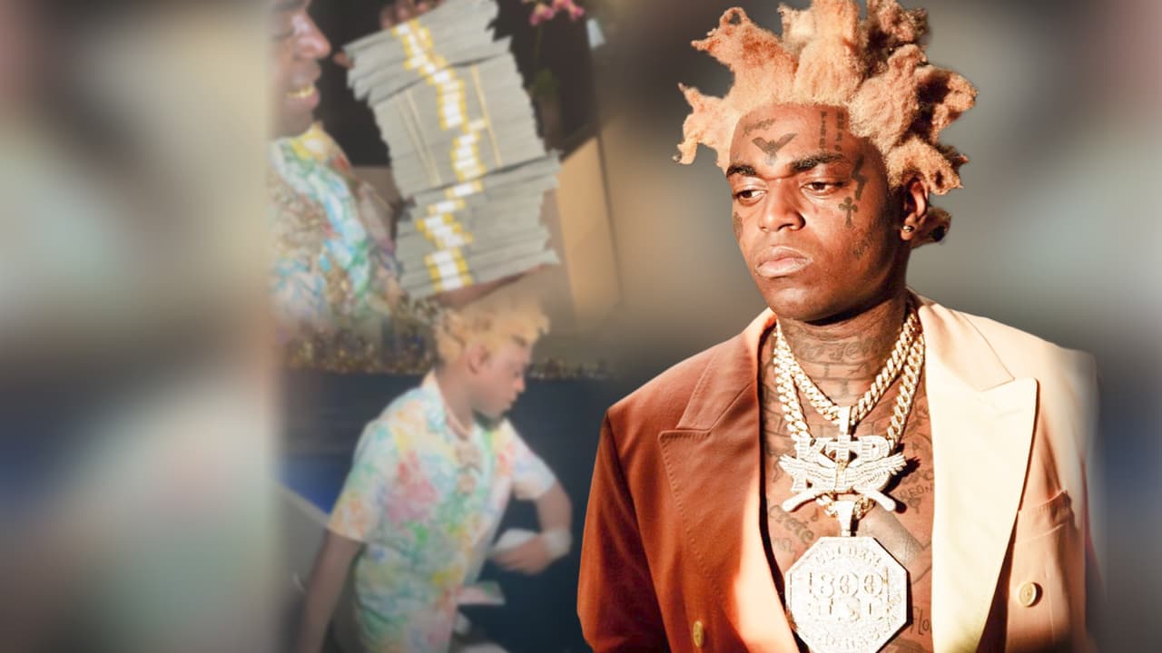 Mientras Tekashi regala dinero, el rapero Kodak Black tira miles de dólares al mar y al retrete