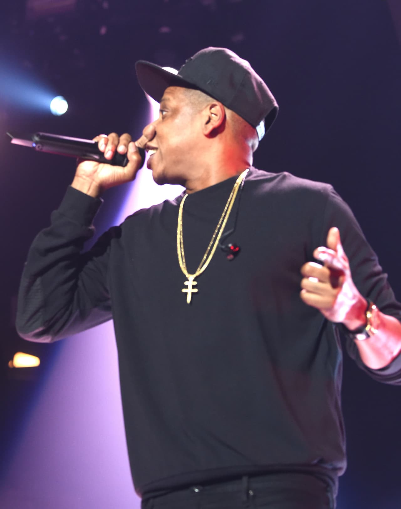 El también esposo de Beyoncé, tiene su marca de ropa Rocawear.