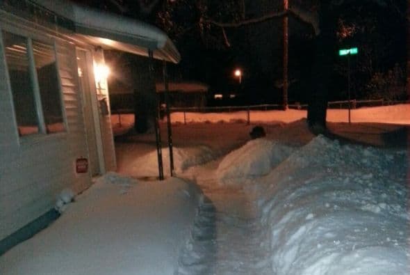 Silvestre Ramirez compartió una foto de la fachada de una casa de Muskegon, Michigan.