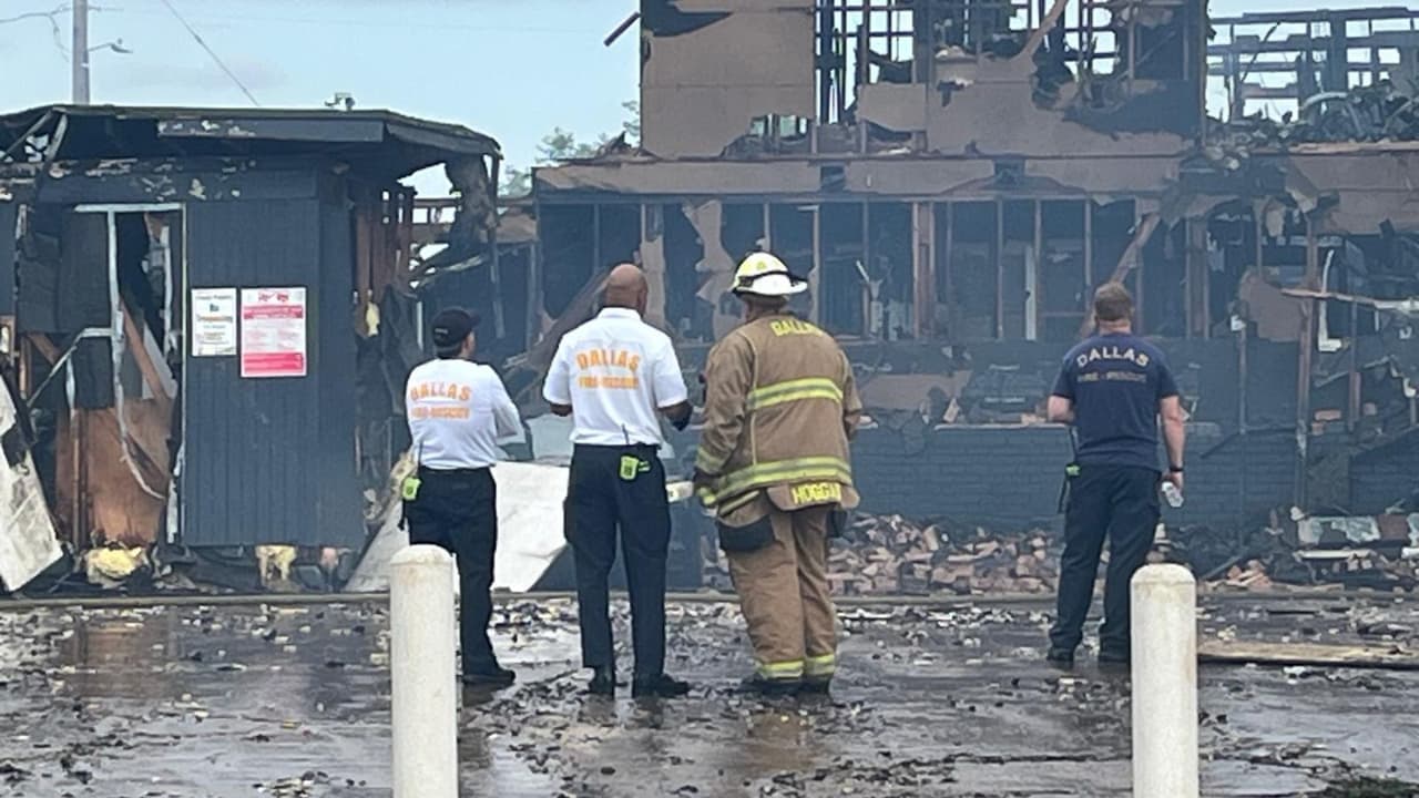 Equipo de construcción dañó tubería de gas antes de explosión e incendio en Dallas: Atmos Energy