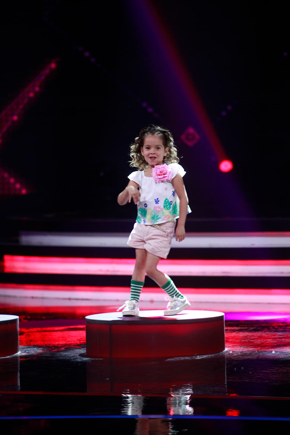 Aquí Danna demostrando lo fregona que es.