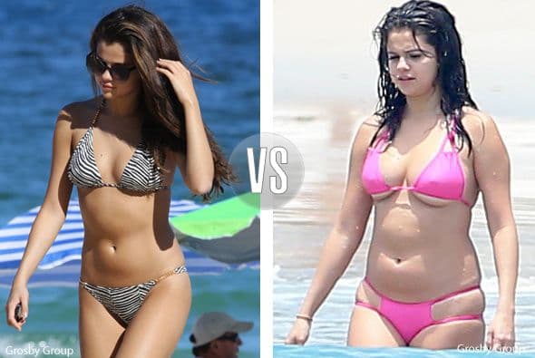 Lo cierto es que hay un 'antes' y un 'después' en su cuerpo, pero lo más importante es que ella está feliz con el cambio.