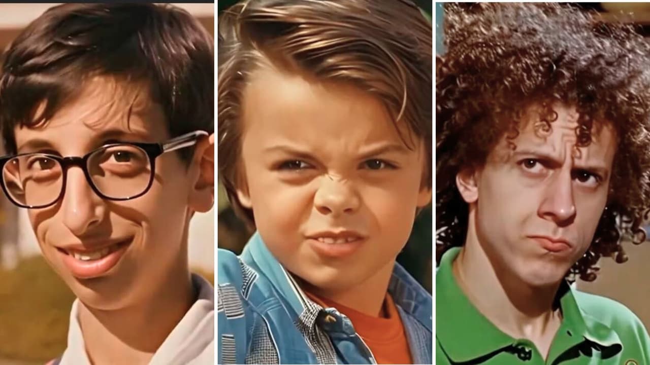 Milhouse, Nelson y Bob Patiño versión 1950