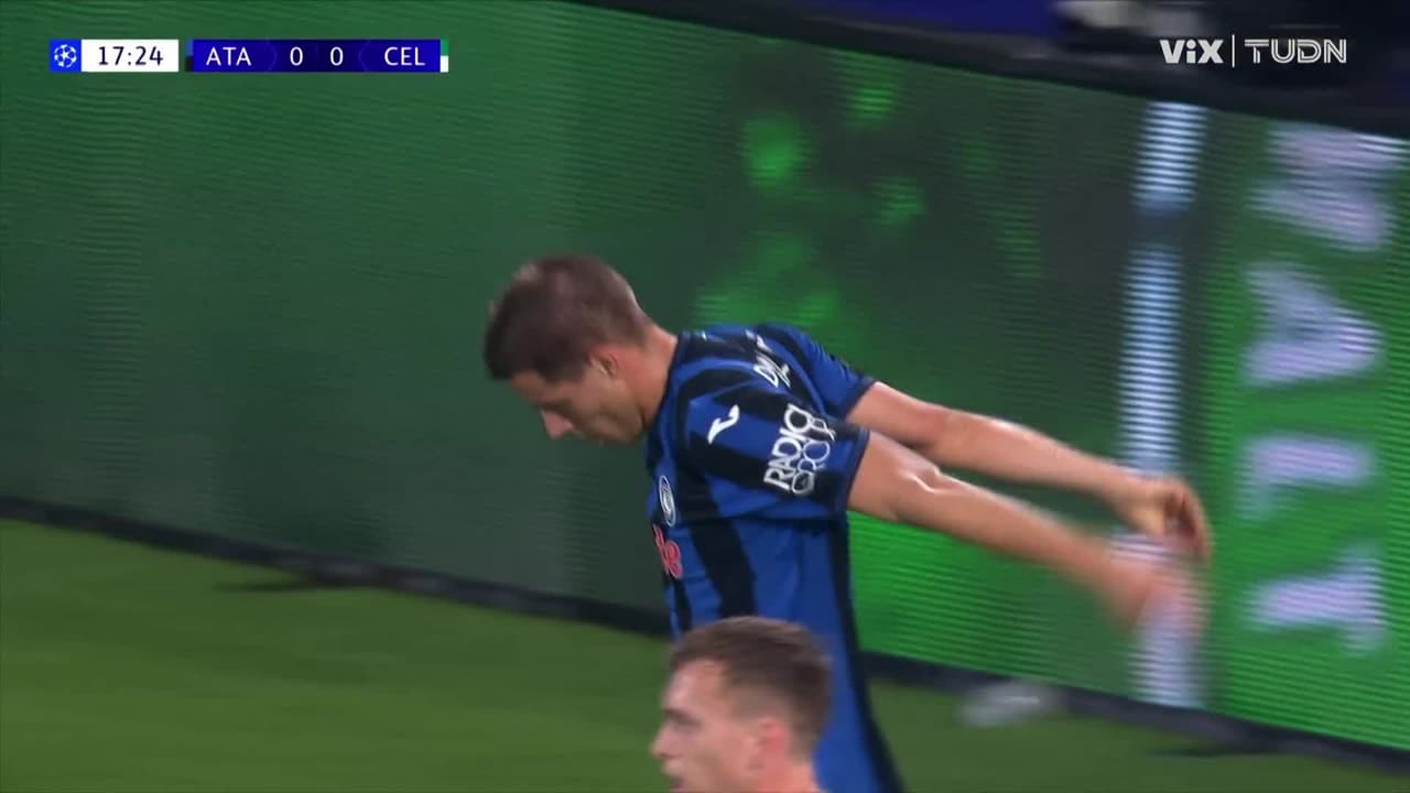 ¡Se salva el Celtic! Atalanta estrella el travesaño