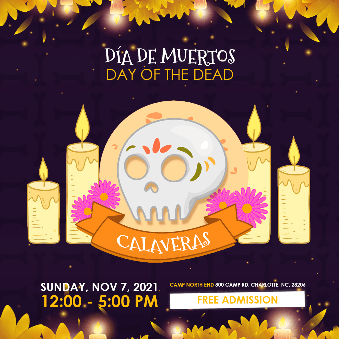 <b><a href="https://www.facebook.com/events/275744801080728/ " target="_blank">Day of the Dead celebration at Camp North End (7 de noviembre)</a>: </b>Disfruta de la música, la danza, los altares comunitarios y un taller de calaveras de azúcar.