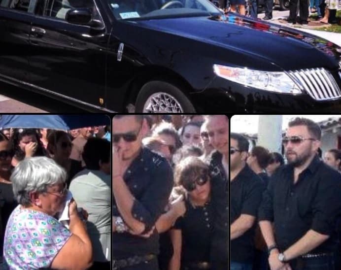 En el entierro no podía faltar la música y le tocaron algunos temas como 'Que me entierren con la banda'.