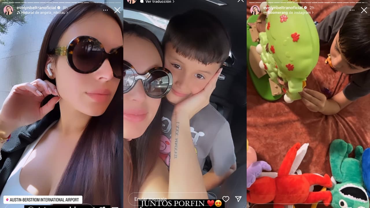 La novia de Toni Costa por fin se pudo reunir con su hijo Timothy tras un mes de estar alejada de él.