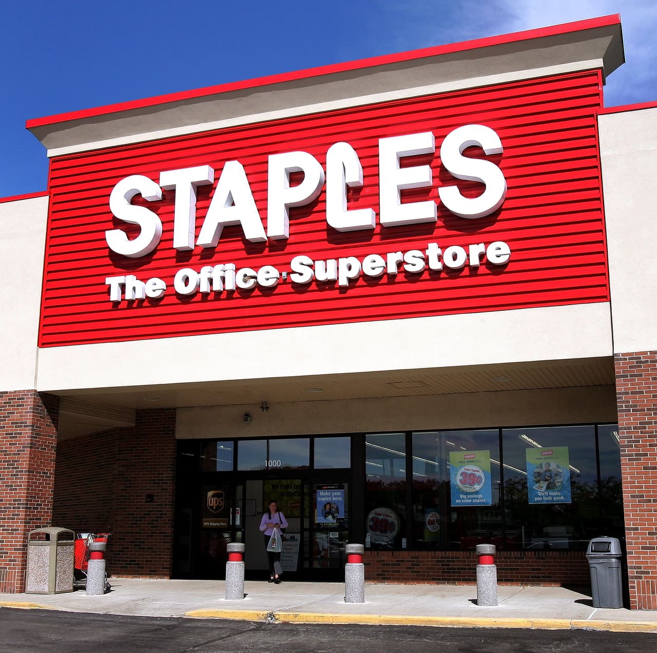 Staples.