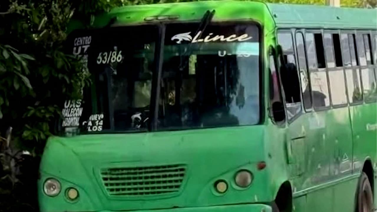 Terror de camino a la escuela: Un motociclista dispara contra un autobús con 30 menores en Sinaloa, México