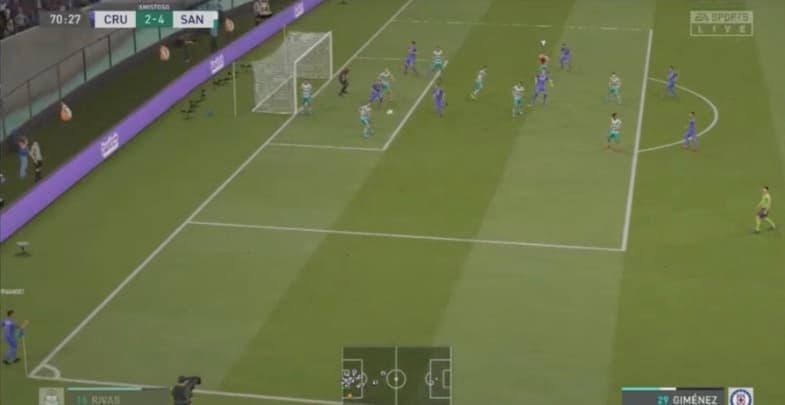 Cruz Azul no logra salir del sótano y esta vez caen frente al Santos de Eduardo Aguirre con un marcador de 3-4.