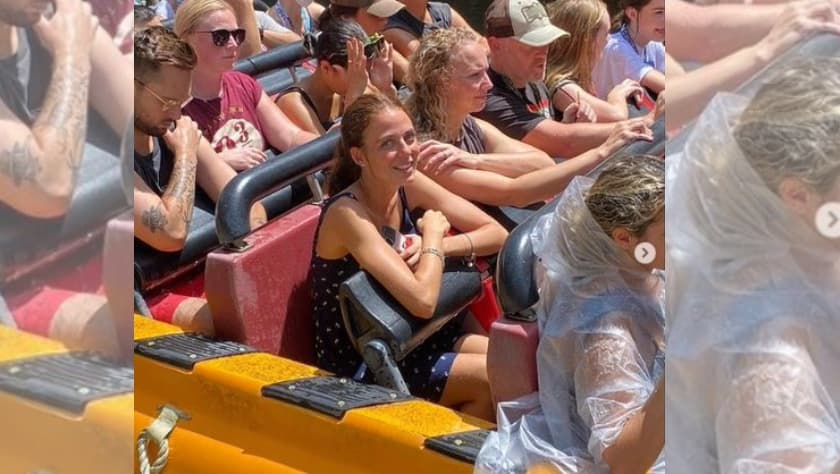 Delfina Pan en una imagen de Instagram.