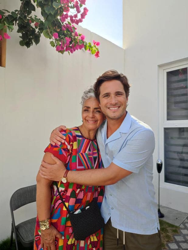 Carilú Navarro y Diego Boneta en 2022.