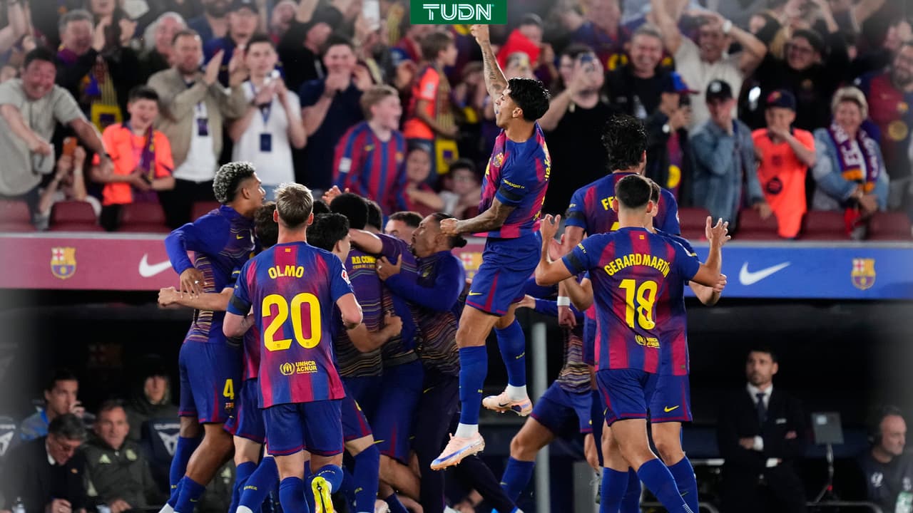 Barcelona se proclama campeón de LaLiga ante los ojos del Real Madrid