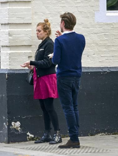 Esa fue la primera vez que mostró la pancita de embarazo, aún en los primeros meses.