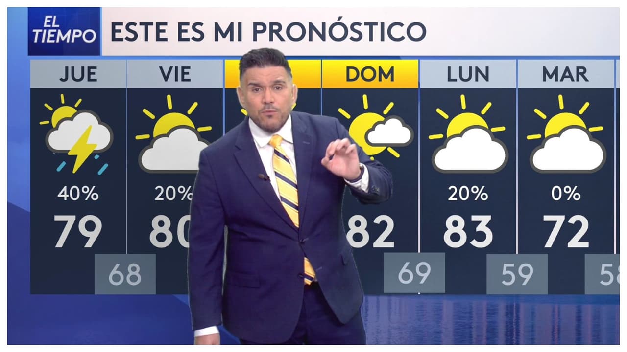 Pronóstico del tiempo hoy en Miami: Día nublado y lluvioso, temperaturas llegarán a los 76°F