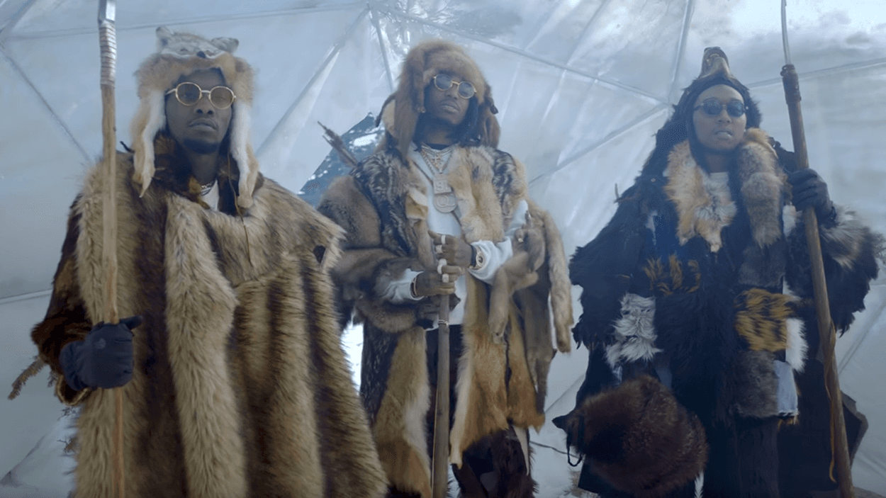 Migos Goes All Out For New Music Video T-Shirt