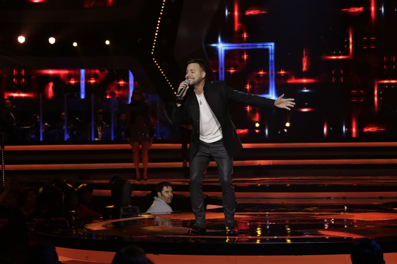 Carlos siempre fue uno de los favoritos de los jueces.