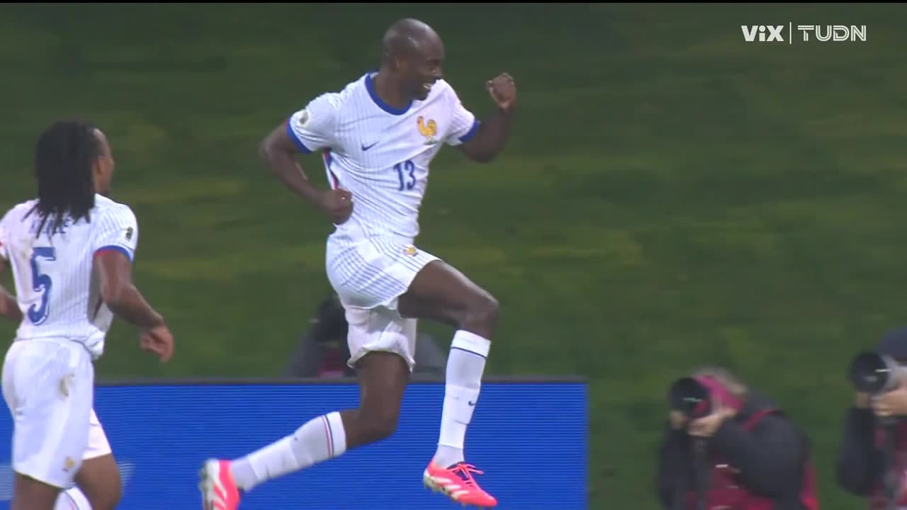 ¡Jean-Philippe Mateta cierra la pinza y pone la ventaja para Francia!