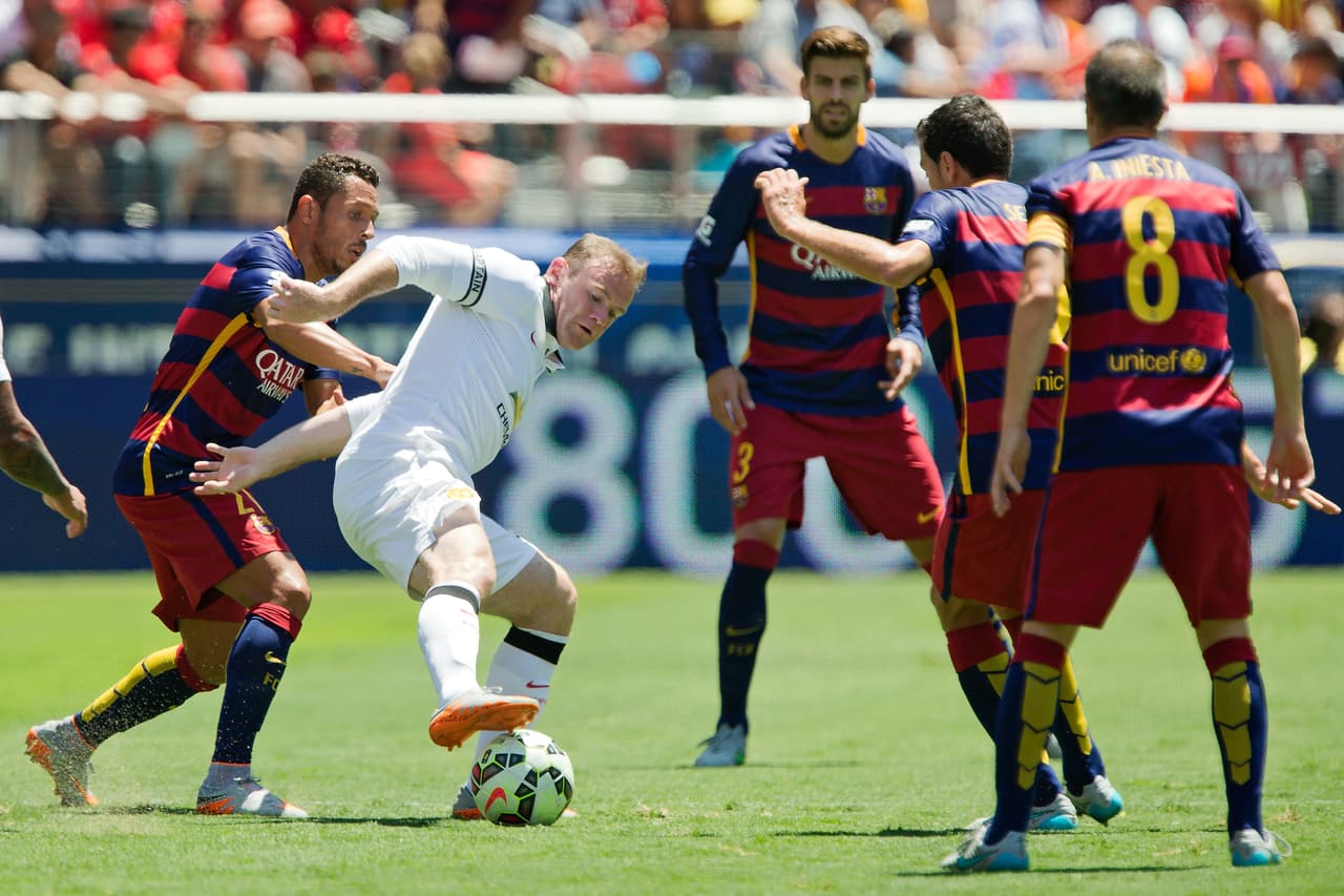 El Manchester United se impuso 3-1 al Barcelona en la International Champions Cup