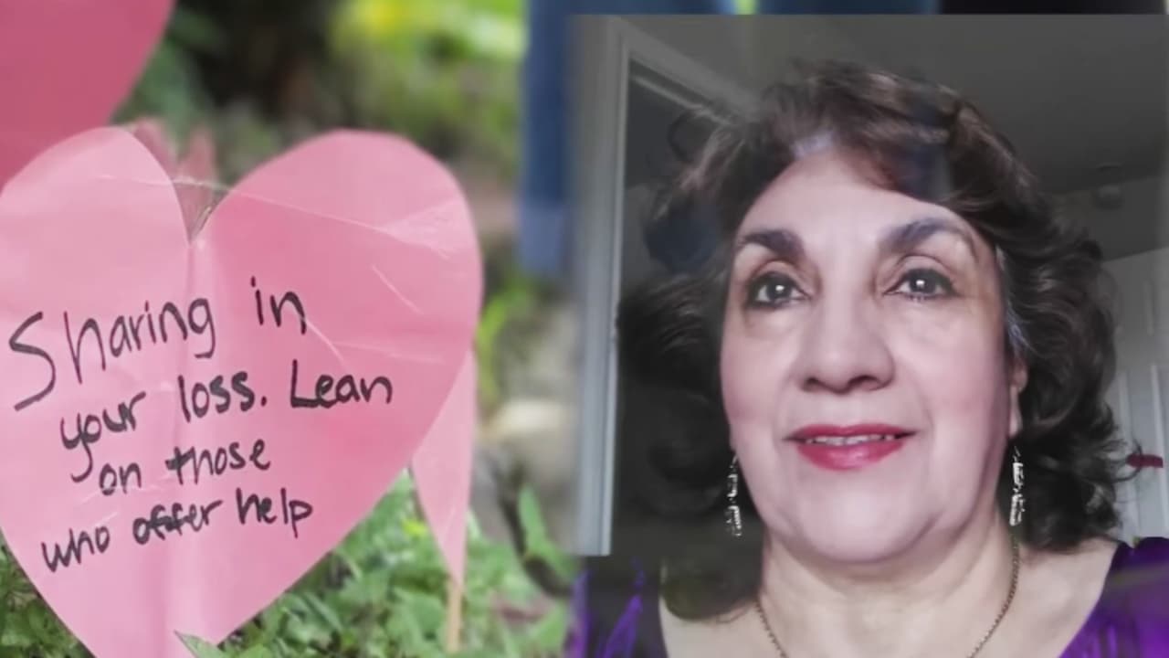 "Mi madre era la mejor abuela del mundo": Muere hispana de 76 años tras choque de Tesla en su casa
