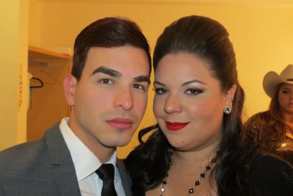 Víctor y Yazaira, ahora sí muy arregladitos para la segunda gala.
