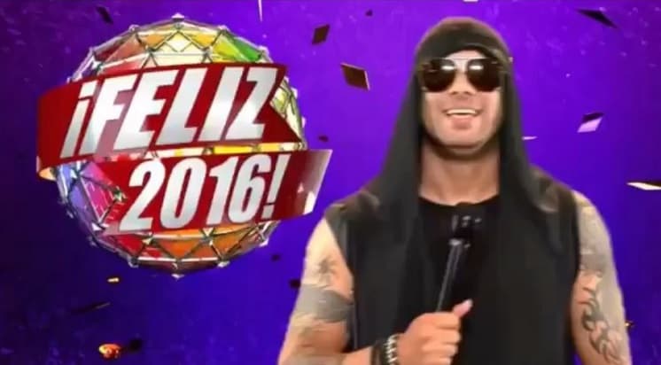Wisin dio la bienvenida al 2016 con una gran sonrisa.