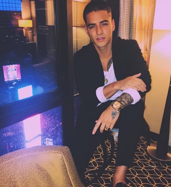 Y celebró muy elegante la llegada de un año nuevo que llega con muchas esperanzas.