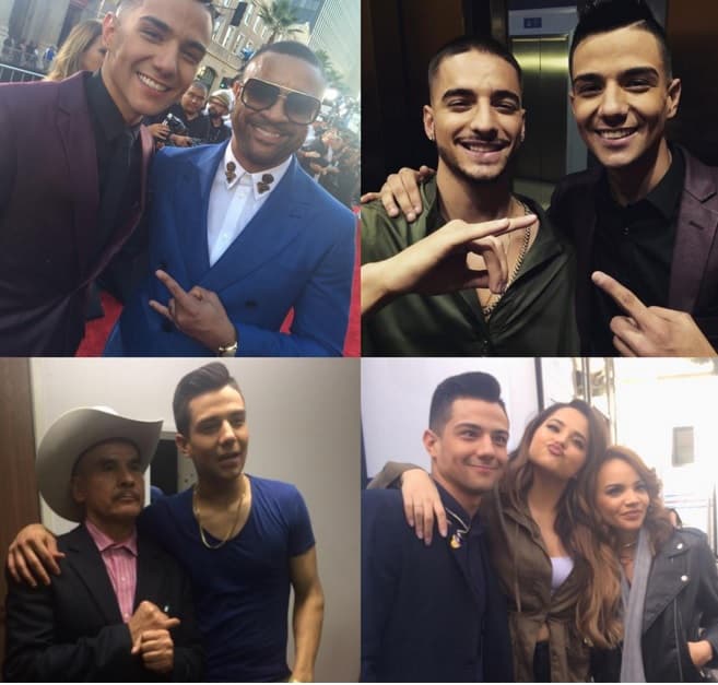 Luis Coronel compartió en sus redes sociales los momentos buenos que vivió al lado de sus colegas durante el 2015.