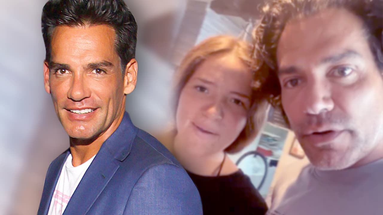 "No es coronavirus, tranquilos": Cristian de la Fuente aclara junto a su hija qué le está pasando