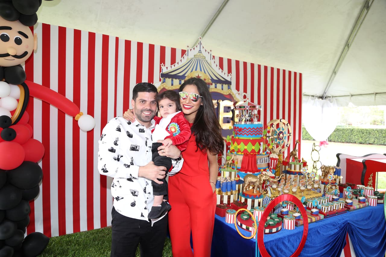 Los papás se sacaron un 10 con la hermosa fiesta.