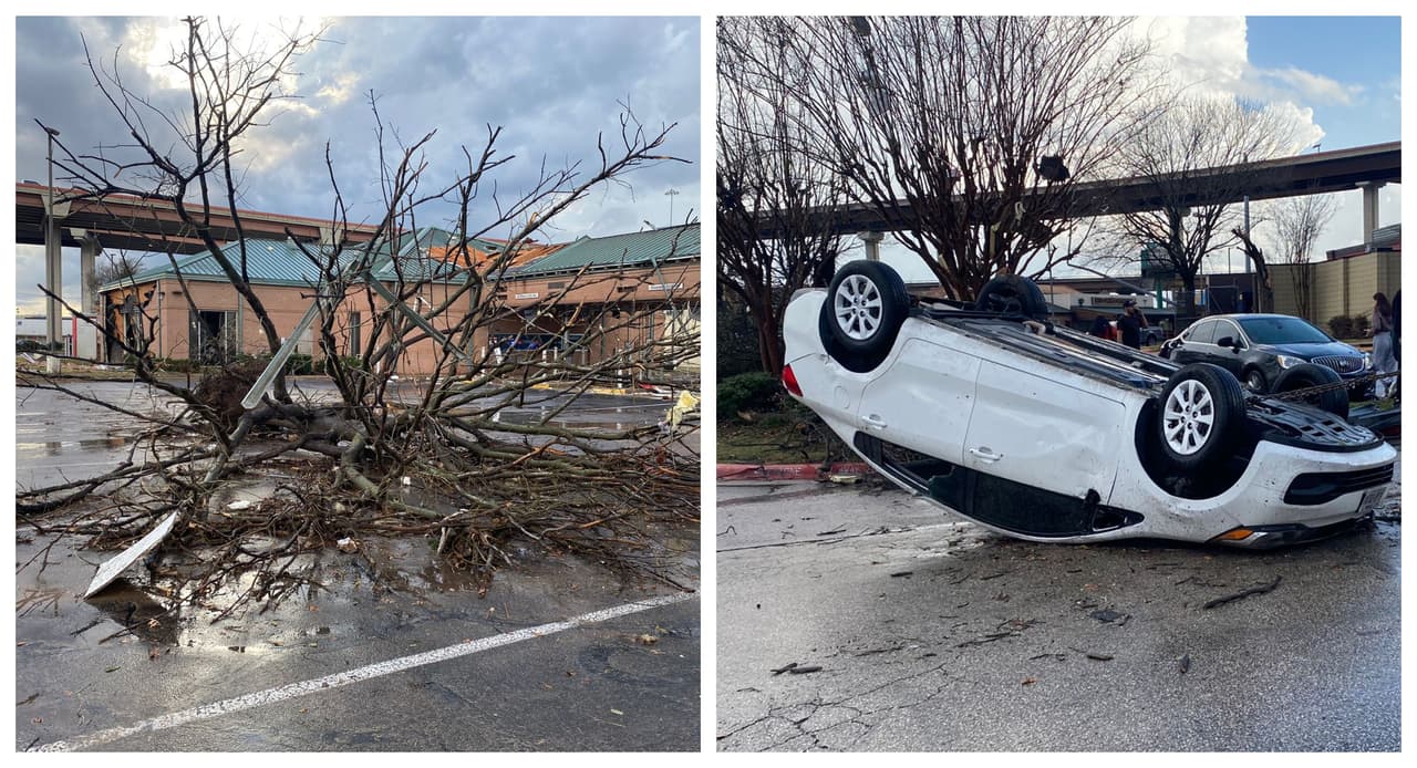 Abren dos refugios en Round Rock ante destrucción por paso de tornado