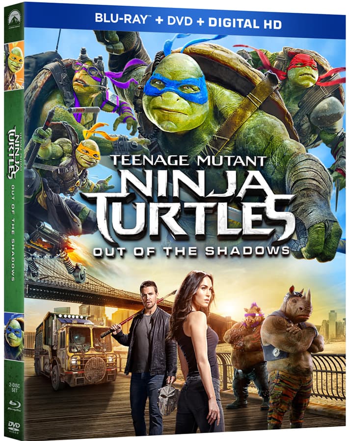 'Teenage Mutant Ninja Turtle: Out of the shadows'' ahora a la pantalla chica