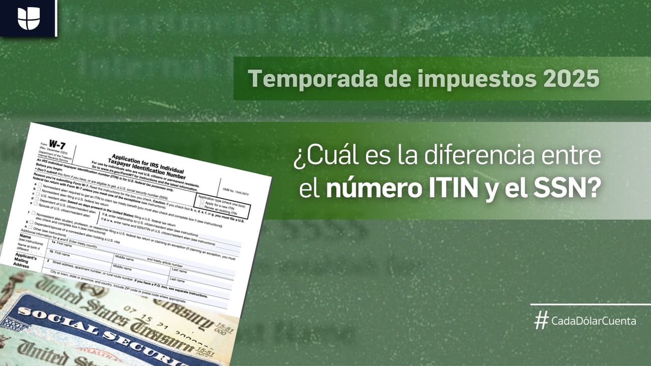 ¿Cuál es la diferencia entre el número ITIN y el número de SSN? Te explicamos para qué sirve cada uno