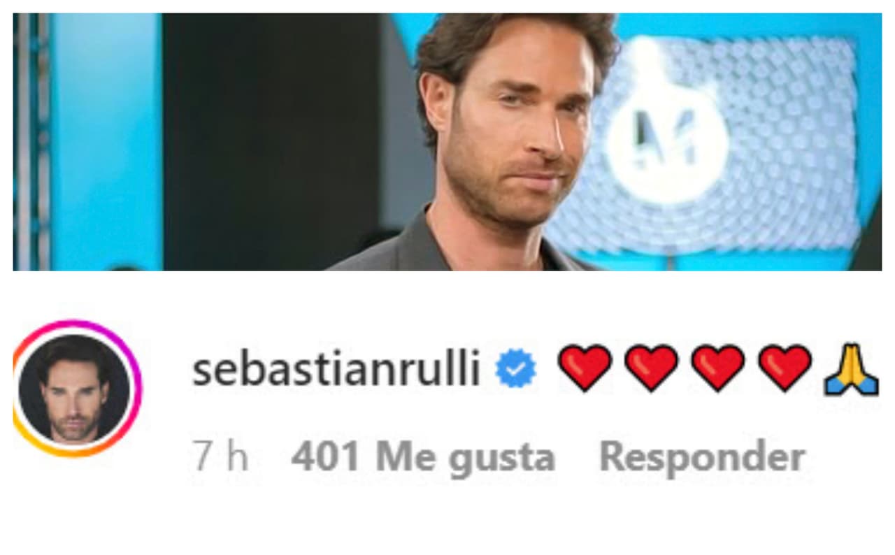 El novio de la actriz, Sebastián Rulli, también expresó cariño hacia su colega.