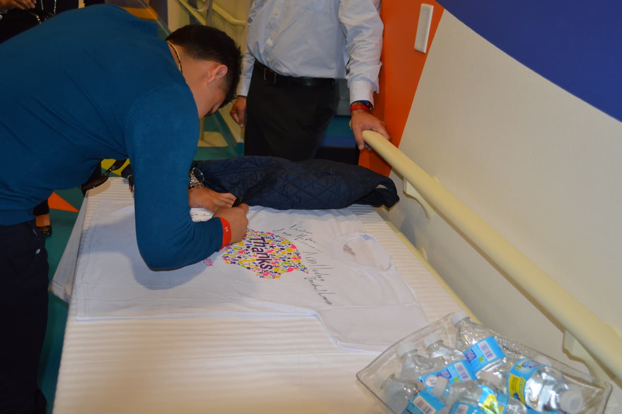 Los muchachos hicieron un tour de todas las instalaciones