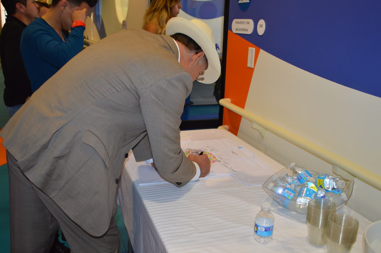 Los muchachos hicieron un tour de todas las instalaciones