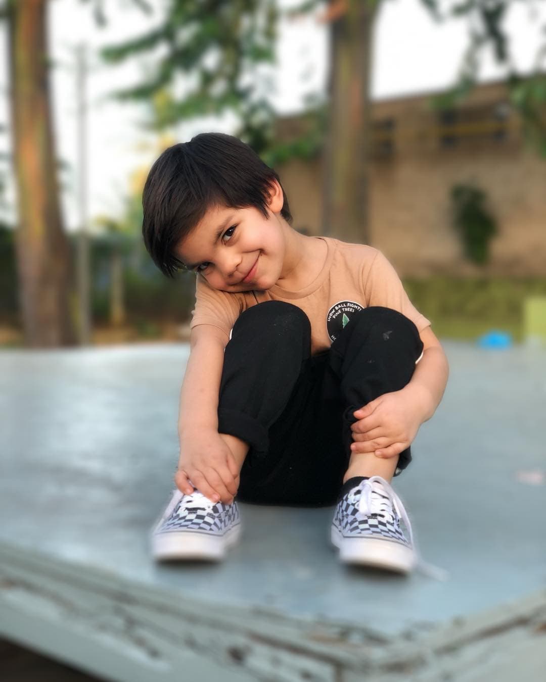 "Quiero mandarle un beso a mi hijo hermoso que me está viendo, está parado frente a la televisión ¡te amo!", dijo la conductora en vivo.