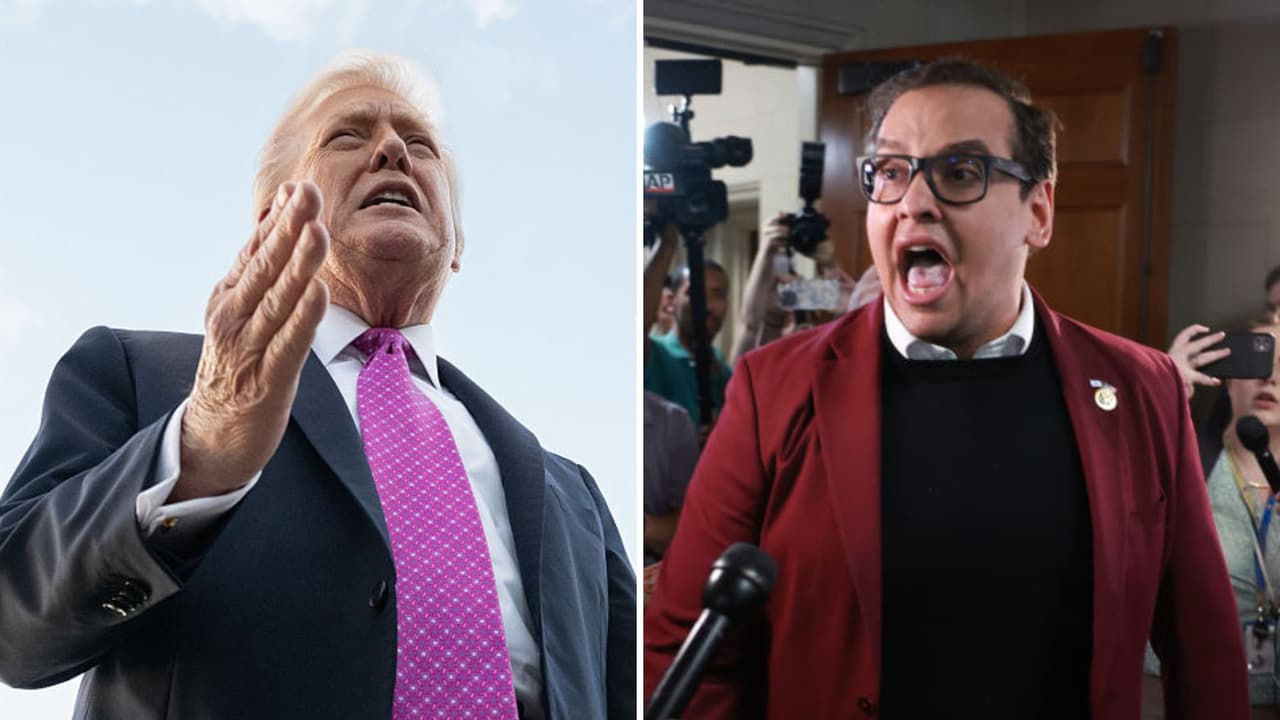 Trump libera a George Santos tras solo 84 días en prisión por fraude federal