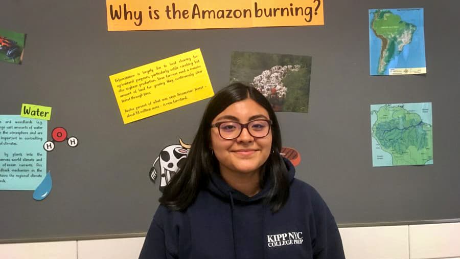 Cómo la injusticia ambiental en el Bronx convenció a una estudiante hispana de organizarse para la huelga climática