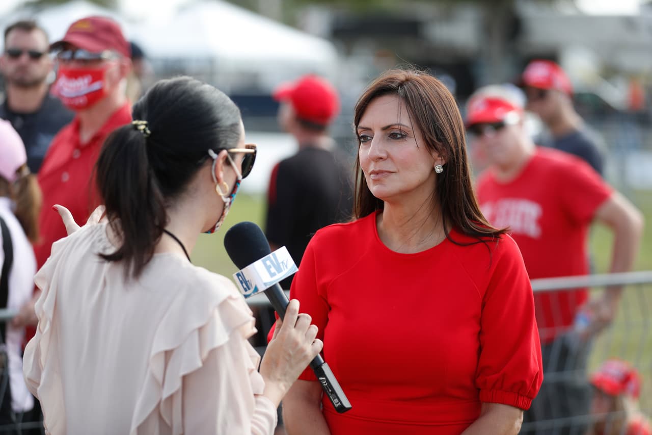 La vicegobernadora de Florida, Jeanette Nuñez (republicana).