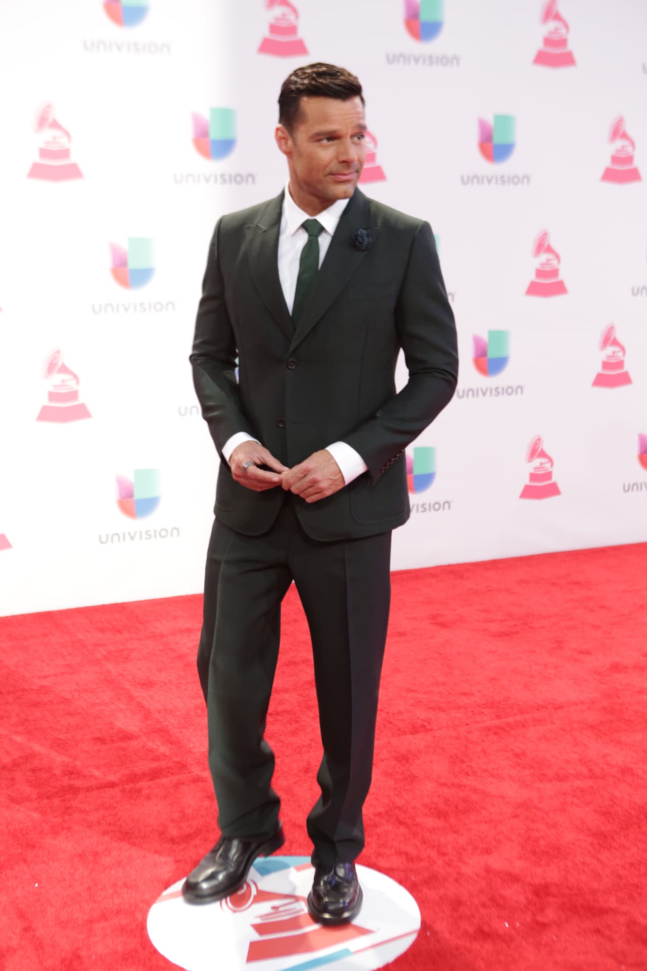 Ricky conquistó a todos.