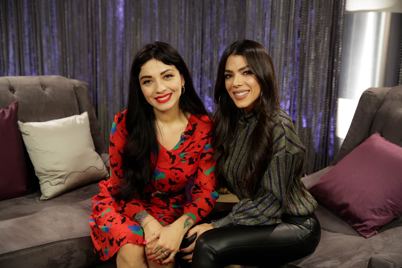 Después de su ensayo, pasó por nuestro set digital.