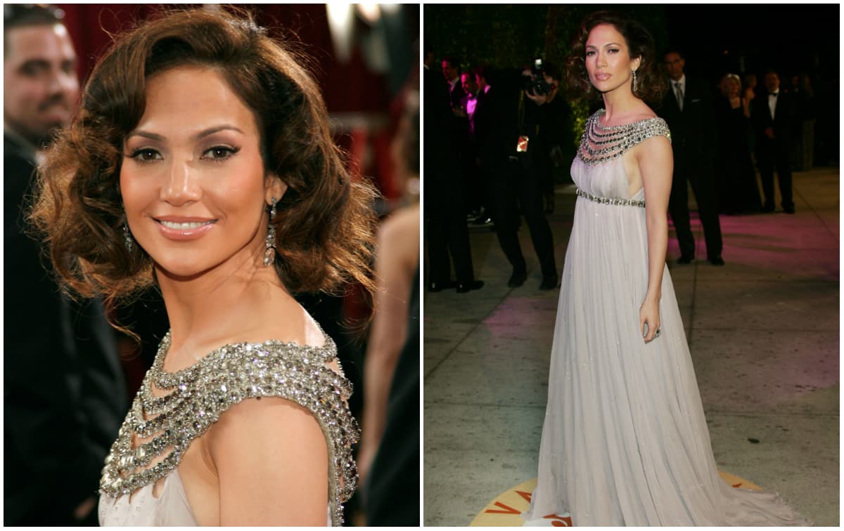 El vestido más caro de Jennifer Lopez en la entrega de los Premios Óscar