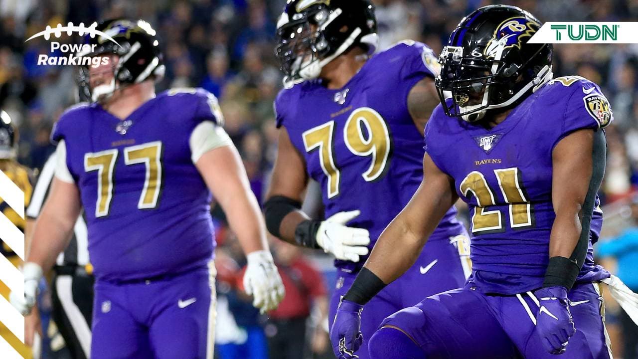 De forma irrefutable Ravens sigue mandando en los Power Rankings