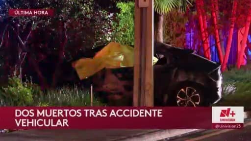 Dos adolescentes murieron en un accidente de tránsito en Doral