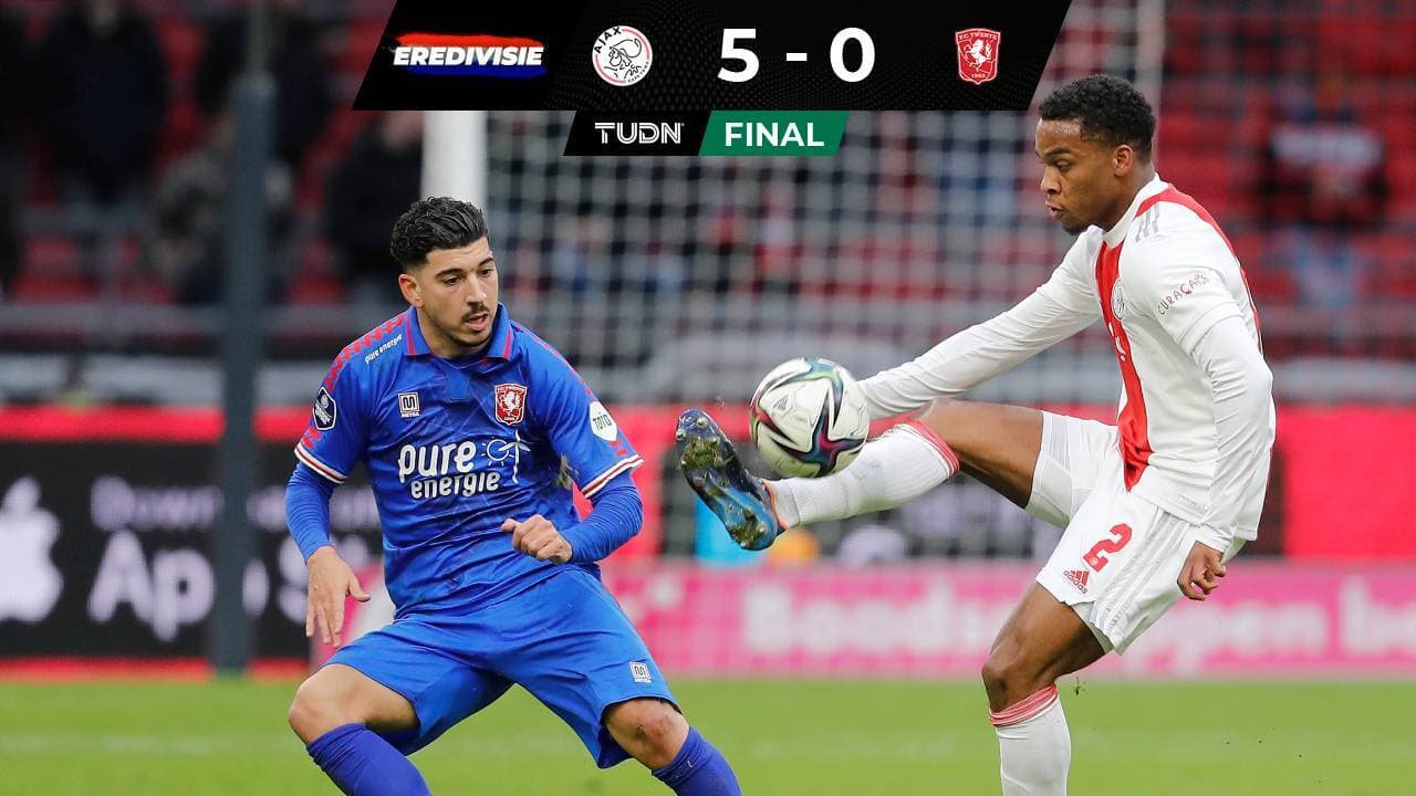 Edson es inamovible y el Ajax vuelve a golear en la Eredivisie