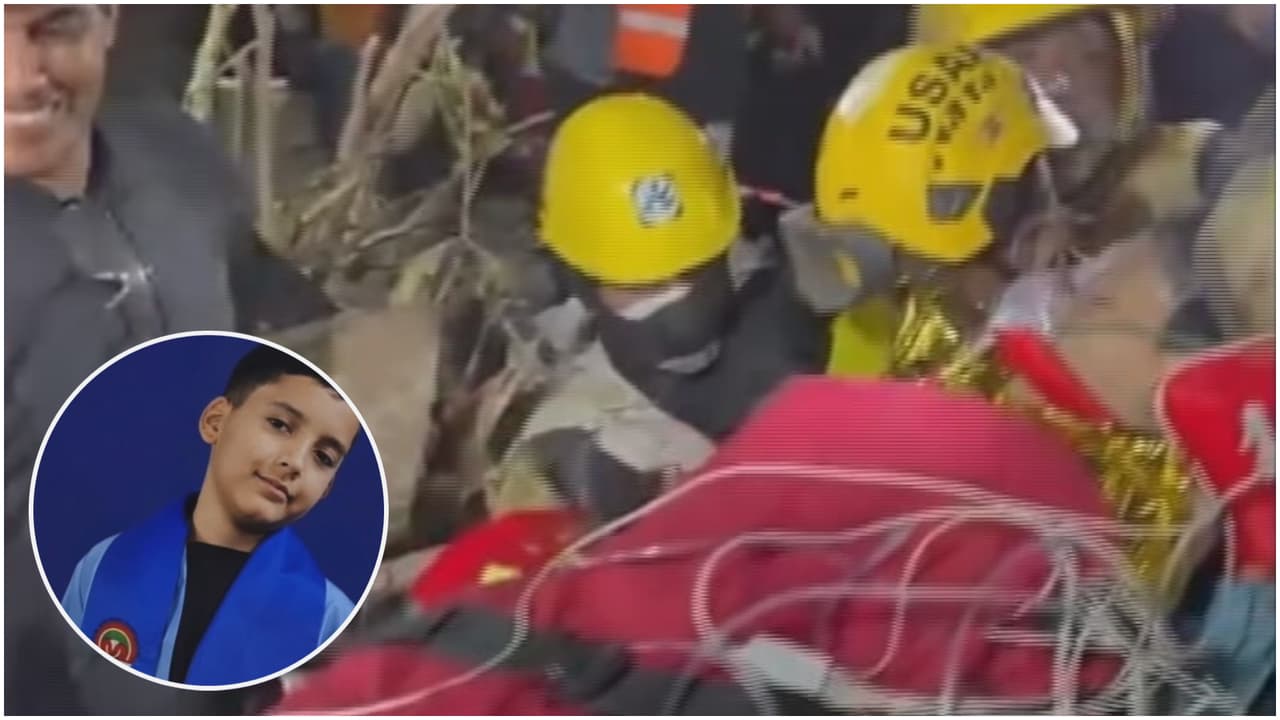 “Fue un milagro”: familiares en Miami de niño que fue rescatado de los escombros en Venezuela