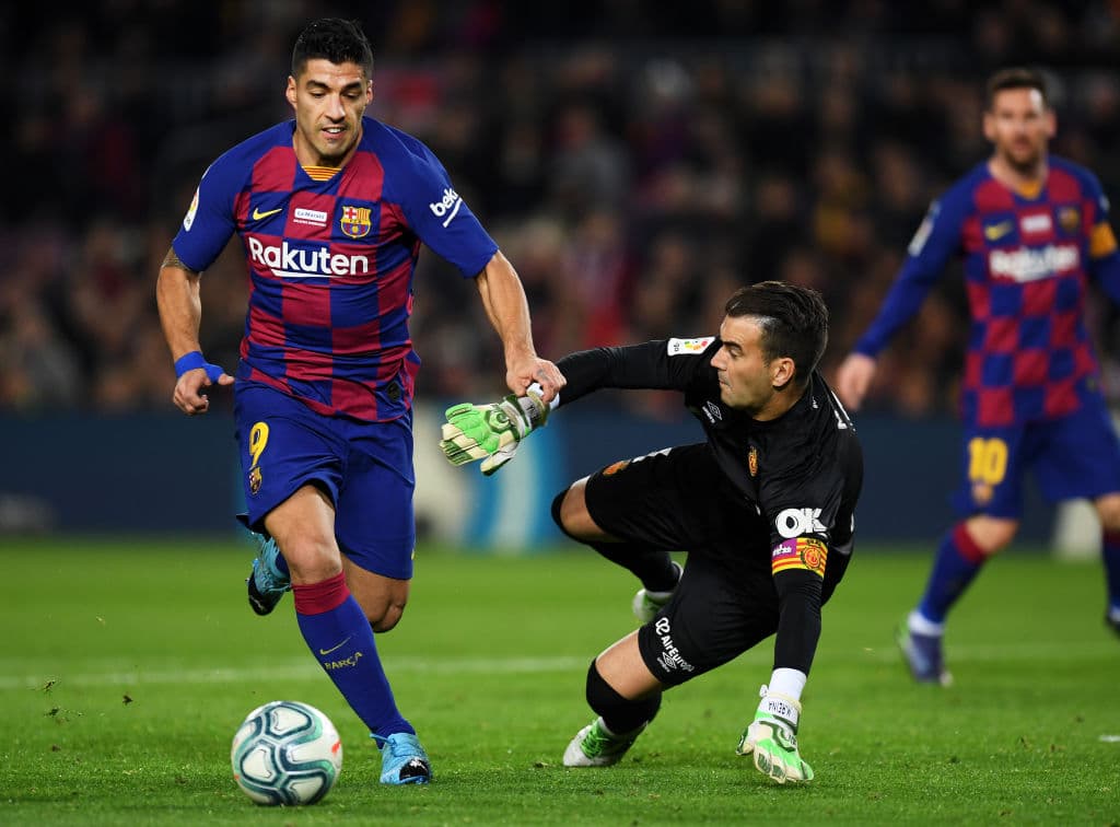 Con goles de Antoine Griezmann, luis Suárez y triplete de Lionel Messi, Barcelona golea 5-2 en casa al Mallorca.