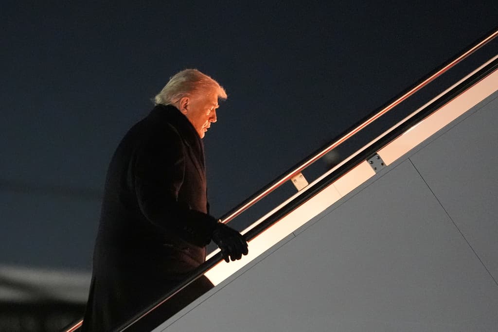 Trump viaja a a Davos en medio de crecientes tensiones con Europa por Groenlandia
